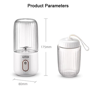 280ml xách tay nước trái cây cup sạc USB du lịch tươi nước trái cây Máy xay sinh tố Maker Máy xay sinh tố cup chai - Product Image 6