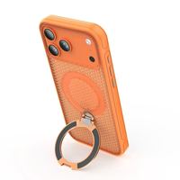 Étui de luxe CP Company avec anneau magnétique TPU+PC, finition miroir pour 17/16/15/14/13 Pro Max, personnalisé