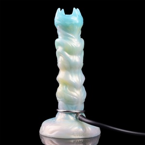 Monster Fantasy Ovipositor <b>Dildo</b> Big Dog Knot Horse Cock <b>Dildo</b> with Inflatable Pump Anal Toys Adult Sex Toys for Men - Product Image 2