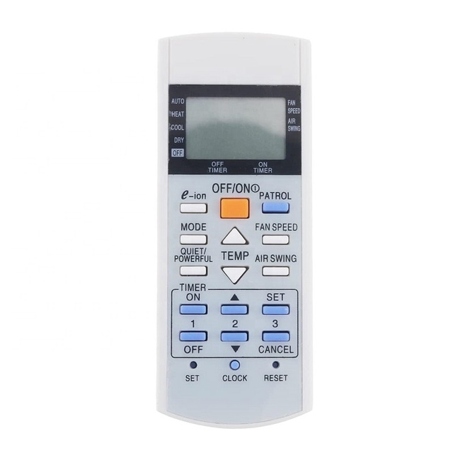 AT75C3298 A75C2817 Replacement AC Air Conditioning Remote Control for Panasonic Air Conditioner