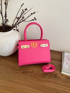 Tote Bag for Women PU Leather Handbag with Gold Hardware Crossbody Shoulder <strong>Purse</strong> in <strong>Pink</strong> Blue Black Brown White - Product Image 3