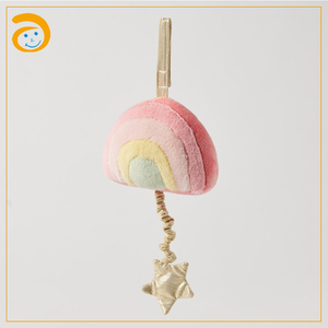Juguete Colgante Musical de Peluche Suave para Cuna, Modelo de Oso de Peluche, Conejo y <span class=keywords><strong>Elefante</strong></span> con Caja Musical, Decoración para Cuarto de Bebé, Regalo - Product Image 3
