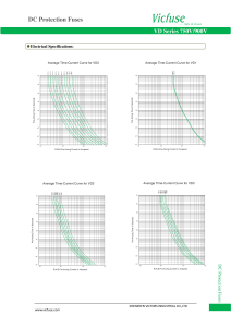 Fusibles de protection CC série VD VICFUSE VD750V/900V certifiés CE//CUL, capacité de coupure de 100 kA, configurations de montage multiples - Product Image 4