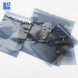 hot sale custom 115*21cm ESD Ziplock Plastic Bag Polybag With Ziplock Antistatic Bag