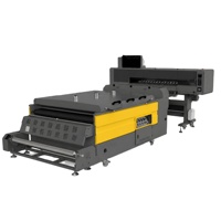 Imprimante DTF automatique à 6 têtes Epson, 65 cm, CMYK, blanc pigmenté, rouleau à rouleau, machine DTF pour transfert thermique sur vêtements
