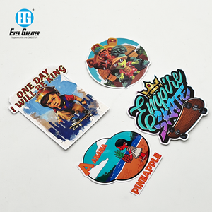 Adesivi in Vinile Colorati Fustellati e Pretagliati, Vendita Calda di Fabbrica, Adesivi Decorativi in PVC Personalizzati OEM ODM per Souvenir - Product Image 1