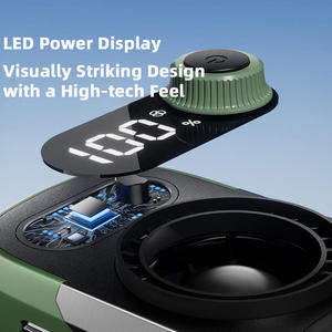 พัดลมพกพาแบบหนีบเอว รุ่นใหม่ ปี <span class=keywords><strong>2025</strong></span> ความจุแบตเตอรี่ 6000 มิลลิแอมป์ชั่วโมง ชาร์จผ่าน USB ความเร็วสูง ใช้แบตเตอรี่แบบชาร์จได้ เหมาะสำหรับการเดินทางกลางแจ้ง - Product Image 5