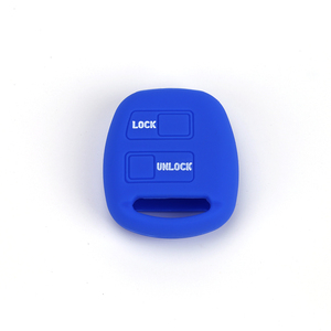 Múltiples opciones de color suave al tacto protector de silicona inteligente 3 botones cubierta de llave de coche - Product Image 4