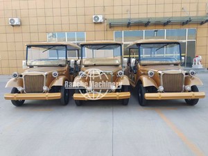 Voiture de tourisme électrique classique vintage, haute qualité, prix bas, 4 à 17 places, vitesse maximale de 60 km/h. Bienvenue, visitez notre usine pour - Product Image 3