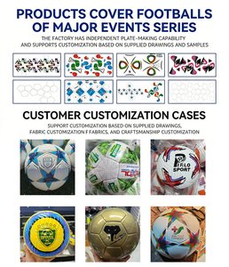 Balones de Fútbol de Nuevo Diseño 2026, Balón de Fútbol de Alta Calidad con Logotipo Personalizado, Tamaño 5, Serie Copas Mundiales, Balones de Inicio, Precio al por Mayor - Product Image 6