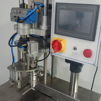 Sac semi-automatique dans la boîte aseptique lait vin jus de fruits poche eau liquide remplissage et bouchage Machine remplisseur