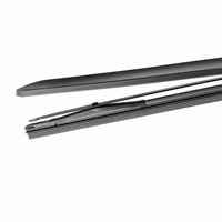 Lame d'essuie-glace haute définition transparente, revêtement graphite, adaptateur multiple, pour pare-brise avant de voiture Audi B9 C8 Q5L Q7, emballage personnalisé OEM