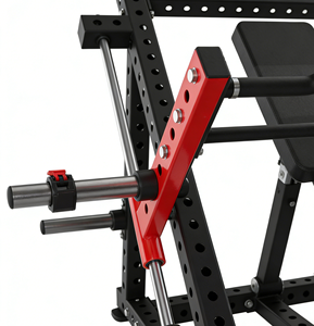 Macchina per Canottaggio a Doppia Pista Uportfitness con Tubo in Acciaio al Carbonio da 2,5mm per Allenamento Muscolare della Schiena e <span class=keywords><strong>Fitness</strong></span> Completo - Product Image 4