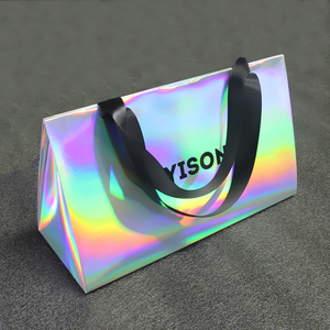 Tùy chỉnh sang trọng giấy các tông sản phẩm từ Quà Tặng Holographic cầu vồng Hộp bao bì - Product Image 4