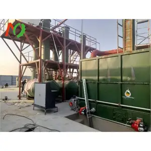 Waste Oil Heater Pyrolysis Plastic To Gasoline And Diesel Crude Oil Refinery Plant