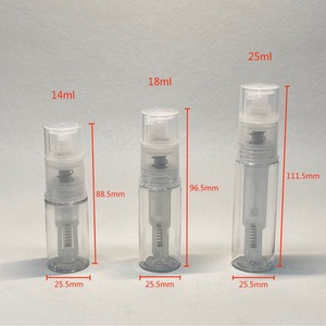 Flacon pulvérisateur à pompe pour peinture en poudre, 25 ml, plastique transparent, pour distribution de talc pour bébé - Product Image 2