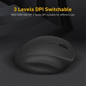 Ratón inalámbrico de modo dual <span class=keywords><strong>para</strong></span> ordenador portátil/Notebook/Mac/<span class=keywords><strong>Chromebook</strong></span> 1600 DPI ratón Bt ergonómico recargable <span class=keywords><strong>para</strong></span> iPad/tableta - Product Image 2