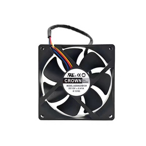 พัดลมระบายความร้อนแบบคราวน์ 80x80x25 มม. DC 12V 0.15A ลูกปืน สำหรับใช้งานในอุตสาหกรรม - Product Image 4
