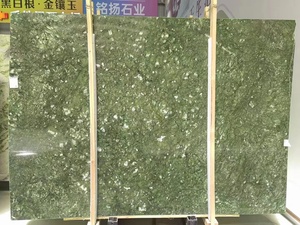 Verde Pavone Marble Jad Carreaux de marbre vert Salle de bain murale - Product Image 4