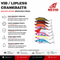 REDEYES VIB-20 ABS Vibra Lure Set Long Cast Spoon Artificial Bait for Freshwater Topmouth Culter Sea Bass River Use Wholesale