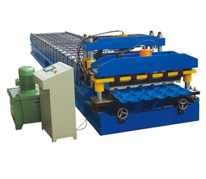 Giá Rẻ Kim Loại Kẽm Tấm Lợp Làm <span class=keywords><strong>Rool</strong></span> Hình Thành Máy - Product Image 1