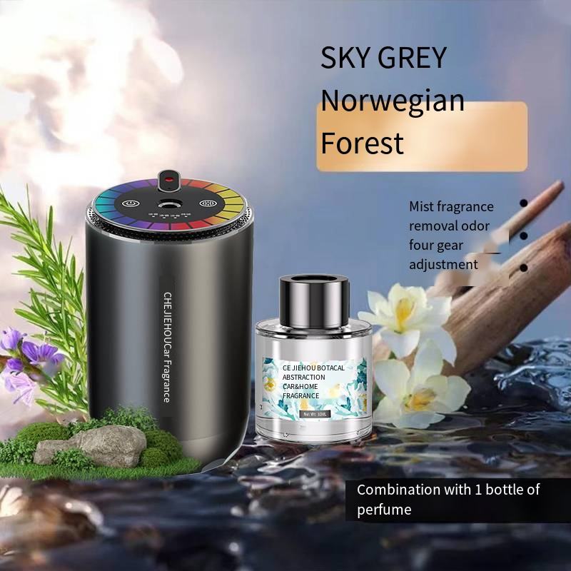 Black Norwegian forest