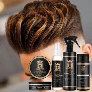 Private Label Long Lasting Definition No Flakes Matte or Shine Finish Strong Hold Men's Hair Styling Products for All Hair Types