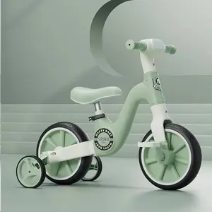 Детский велосипед 4 в 1 от производителя, Стальная вилка с 3 колесами EVA, педаль для детского трехколесного велосипеда для детей