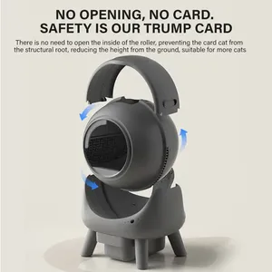 Lettiera per Gatti Intelligente e Autopulente, Lettiera Elettronica Aperta con Rimozione degli Odori - Product Image 2