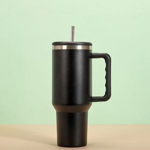Gobelet de voyage isotherme H3.0 avec poignée, 40 oz, couvercle et paille, antidérapant, OEM ODM, marque personnalisée - Product Image 3
