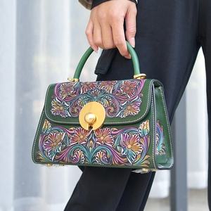 Sacs à main pour femme en gros sac à bandoulière artisanal en cuir véritable de luxe de haute qualité fait à la main pour femmes sacs sacs à main originaux - Product Image 3