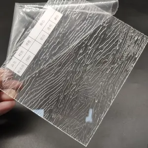 Foglio acrilico prismatico con perline a coste 3d con decorazione in perspex