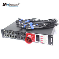 Distributor Daya 5 Core LAS4 + 8 Tahap Garis Array Speaker Pengendali Daya