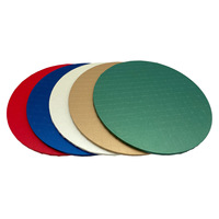 Base de pâtisserie personnalisée OEM en PVC de qualité alimentaire, biodégradable, gaufrée à motif quadrillé et floral, profil 12 mm, pour décorateurs de gâteaux