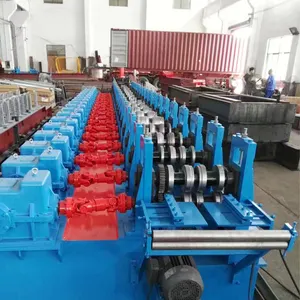 1.5-3.0 Mm Thickness Upright Rack Roll Forming Machine Super Market Shelf Roll Forming Machine