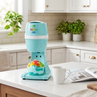 Machine à glace pilée et granita réutilisable 80W pour comptoir de bar