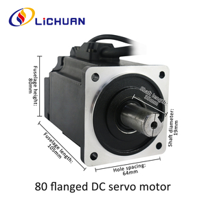 Lichuan perlengkapan pengendali Driver Motor <span class=keywords><strong>Servo</strong></span> 3000 W DC Driver Motor <span class=keywords><strong>Servo</strong></span> 2,4 N.m tegangan rendah 48V19A 750 RPM untuk mesin bor - Product Image 4