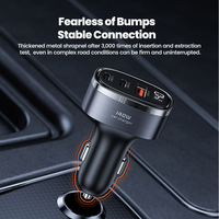Grosir Pabrik Charger Mobil 140W PD3.1 PPS 100W QC4 Pengisian Super Cepat USB Type C Charger Laptop Mobil untuk Phone18 17 Android