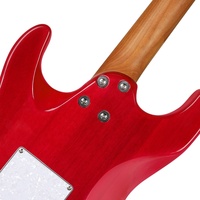 Custom D-210 Baked Maple Neck ST Guitar DIY Kit Firefly Guitar Strings Electric 22 Fret Professional Blue Electric Guitar