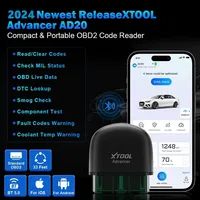 Herramienta de Diagnóstico de Motor de Automóvil XTOOL Advancer AD20, Lector de Códigos OBD2, Escáner Android/iOS, Mejor que ELM327/AD10, Actualizado