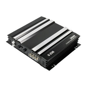 เครื่องขยายเสียงติดรถยนต์ OEM <span class=keywords><strong>VK</strong></span> 3800W 2 แชนแนล รุ่น C236 12V DC อะลูมิเนียม เบสทรงพลัง คลาส AB พร้อมครอสโอเวอร์ในตัว รองรับวิทยุ <span class=keywords><strong>HD</strong></span> รับประกัน 6 เดือน - Product Image 5