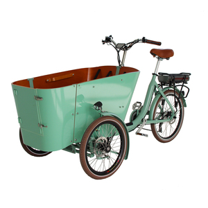Bestseller dal Magazzino Olandese UE <span class=keywords><strong>Cargo</strong></span> Bike <span class=keywords><strong>Elettrica</strong></span> Olandese a 3 Ruote per Famiglie Bakfiets Rimorchio <span class=keywords><strong>Bici</strong></span> E-<span class=keywords><strong>cargo</strong></span> - Product Image 1