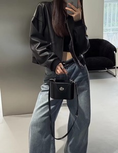 Bolsos Tote Cuadrados Pequeños de Moda 2025 para Mujer, Bolsos Cruzados de Cuero Genuino de Alta Calidad, Bolsos de Diseñador de Moda para Mujer - Product Image 2