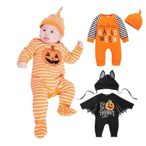 <span class=keywords><strong>Disfraz</strong></span> de Calabaza para Bebé, Niño o Niña, Lindo <span class=keywords><strong>Disfraz</strong></span> de <span class=keywords><strong>Halloween</strong></span>, Regalo para Bebé, Conjunto de 3 Piezas de Poliéster/Algodón, Secado Rápido y Transpirable - Product Image 2