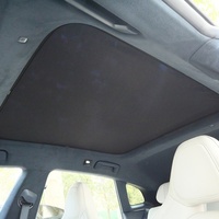Accessoires de protection intérieure de voiture, pare-soleil pliable et rétractable pour toit ouvrant de voiture Zeekr 001 2023 2022