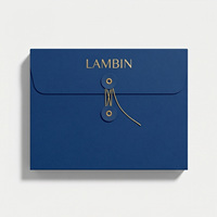 Boîte cadeau de luxe personnalisée pour foulard en soie et accessoires de mode, emballage de boutique haut de gamme avec fermeture à cordon