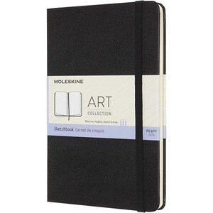 Carnet de croquis à spirales Moleskine Taccuino en cuir PVC, modèle 107957-1, disponible en A3, A4, A5, A6 – Cadeau idéal pour les artistes - Product Image 1
