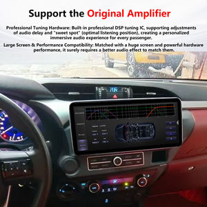 Autoradio Android 14 Penhui pour <span class=keywords><strong>Toyota</strong></span> Hilux <span class=keywords><strong>Pick</strong></span>-<span class=keywords><strong>up</strong></span> 2015-2020, 16+512 Go, son cristallin, écran 12,3 pouces 4K, DSP - Product Image 5
