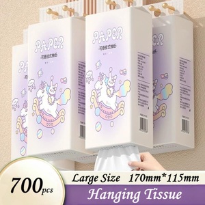 Drywall-Mounted <strong>Magic</strong> <strong>Tissue</strong> Soft Bamboo Facial Cleansing Papers Cheap 2ply 3ply 4ply for Home and Travel - Product Image 3