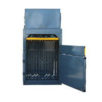 Presse à balles verticale semi-automatique pour déchets, carton et plastique, compacteur hydraulique 60T